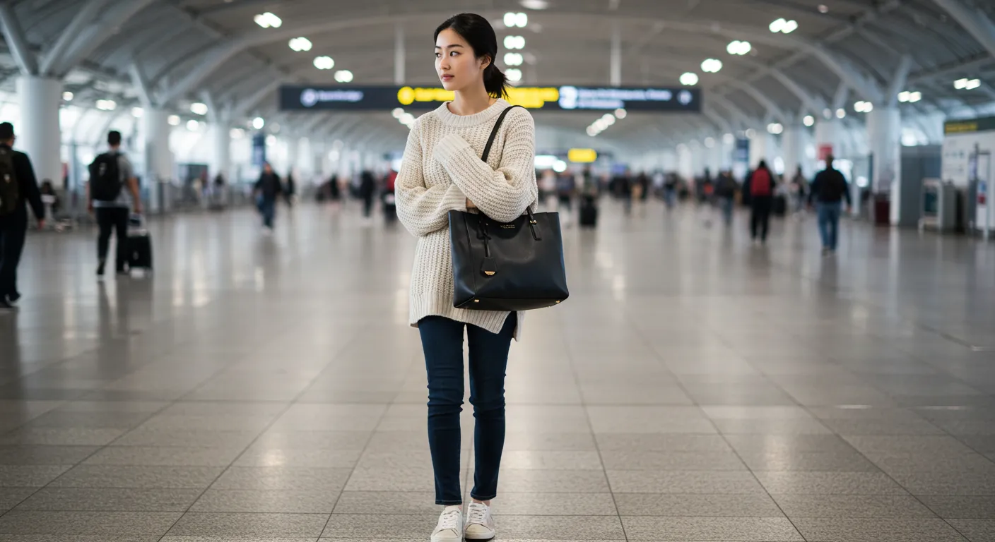 12 Casual Airport Outfits to Elevate Your Travel Style – Featured Image